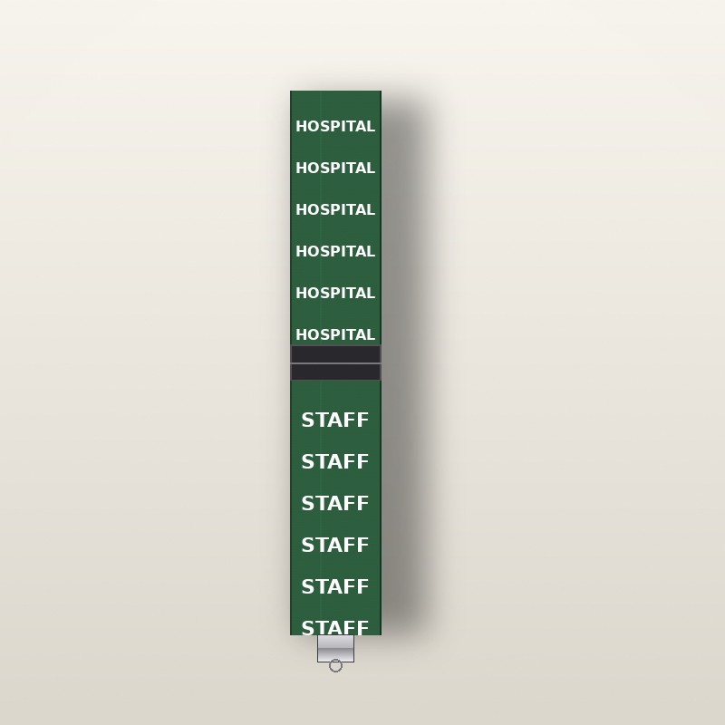 Açılır tokalı emniyet boyun askı ipi - Breakaway hastane personel lanyard